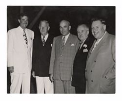 Roy W. Howard, Earl H. Thacker, and other men