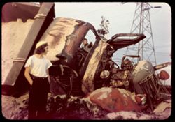 Image of wrecked truck