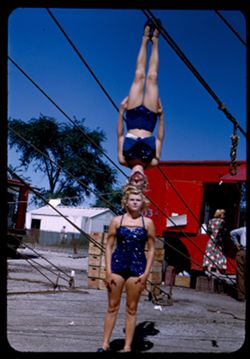 German team with Ringling Circus