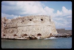 Old fort at entrance to  Heraklion harbor CRETE