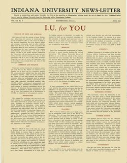 "I.U. for You" vol. XII, no. 6