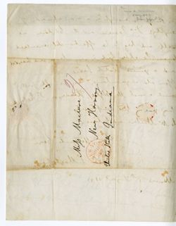 Macartney, John P., Mexico to Anna Maclure, New Harmony., 1843 Aug. 5