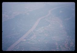The Danube through haze