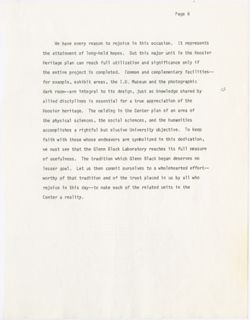 "Remarks at Dedication of Glenn A. Black Laboratory of Archeology," April 21, 1971