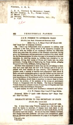 The Territorial Papers of the United States, Vol. XX, edited by Clarence E. Carter, p. 632.