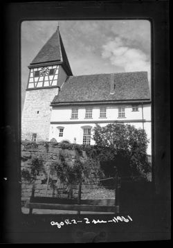 Building with clock tower