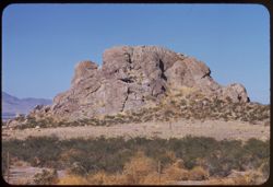 Rock outcrop along US Hwy 80 southwest of Lordsburg, N. Mex.
