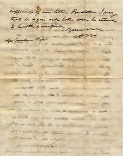 Andrew Wylie, Jr. to Caroline Bryan Wylie, 5 February 1858