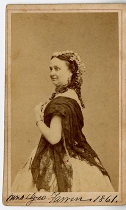 Mrs. George Farren, 1861 (also Kate Reignolds and Mrs. Lewis Windslow)