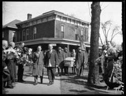 Funeral of Buck Steele--Wilhite at front