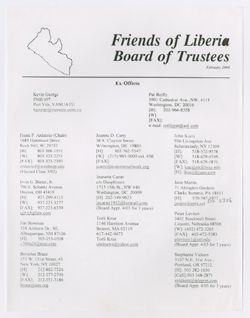 Members List, 1997-2004