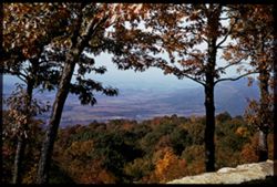 From Skyline Drive atop Blue Ridge, Mtns  Valley of Shenandoah South Fork