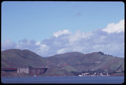 Marin hills across Golden Gate Mid - February '69