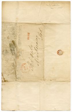 Auditor’s Office of the Treasury [Washington] to N. G. Nettleton, New Harmony., 1845, May 21