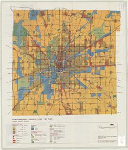 Comprehensive general land use plan, Marion County, Indiana