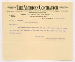 American Contractor, 1897, 1900-1901