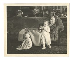 Margaret Howard with young children