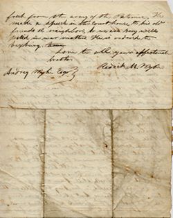 Redick M. Wylie to Andrew Wylie, Jr., 1 December 1862
