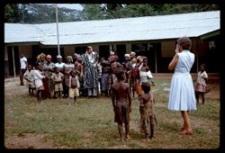 Visit to town school – Mrs. Rhetts takes pictures