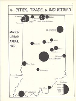 Major urban areas, 1960