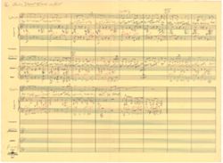 Basin St. Blues sketch (vocal and piano accompaniment score)