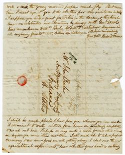 Richard Owen, Monterey (Mexico) to John Beale, New Harmony., 1848, Feb. 1