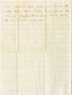 W.C. Anderson to TAW, 19 March 1852