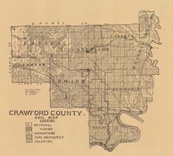 Crawford County soil map