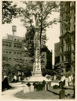 Trinity Church Yard - Astor Memorial