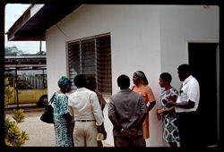 Deputy Minister of Education Christine Tolbert Norman with KRTTI staff guests
