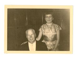 Jane Howard poses with man