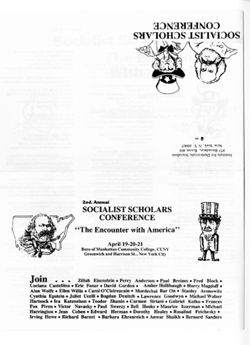 Socialist forums, 1986,undated