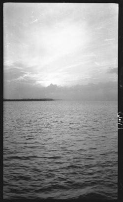 Sunset on Chesapeake Bay, Aug. 30, 1910, 6:20 p.m.