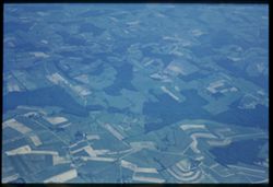 Farming Country Western Pennsylvania. Below United's N.y.- Chgo route. Late morning.