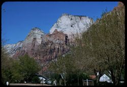 From Springdale at noon Zion Nat'l Park