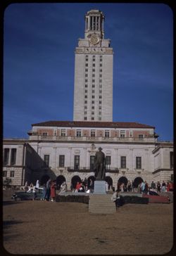 Clock tower University of Texas Austin