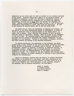 04: Memorial Resolution for F. Lee Benns, ca. 19 September 1967