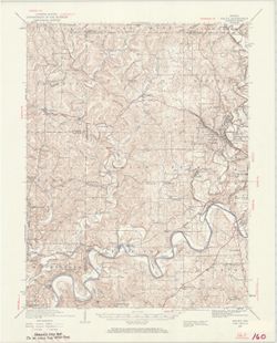 Indiana Oolitic quadrangle : 15-minute series [1964 reprint without vegetation]