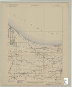Indiana (Lake County) Toleston quadrangle [sic] [1916 reprint]