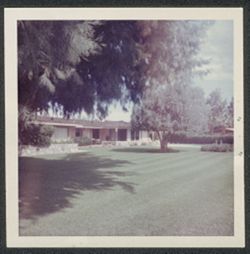 Exterior of Hoagy Carmichael's home in Palm Springs.