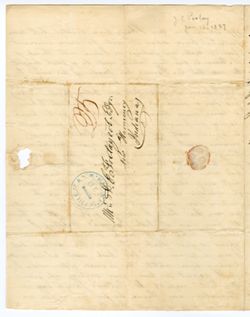 Pooley, John, New Orleans. To A[chille] E[mery] Fretageot New Harmony, Indiana., 1837 Jan. 18