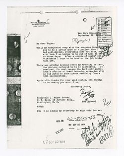 22 September 1959: To: John Edgar Hoover. From: Roy W. Howard.