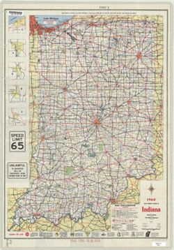 1960 State highway system of Indiana