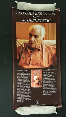 Bernstein 70th Birthday Book Poster