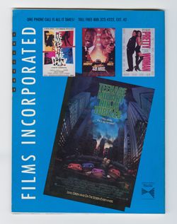 Films Incorporated: College Movie Catalog, 1990-1991