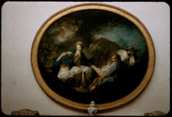 Jean Honore FRAGONARD 1732-1806  Le Repos de la Sainte Famille en Egypte Chrysler Collection