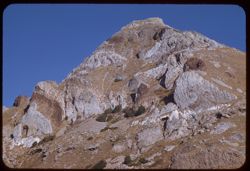 Jagged Cliff along south shore of Great Salt Lake, Utah