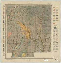 Soil map Hendricks County sheet Indiana