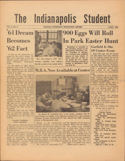 1962-04, The Indianapolis Student