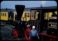 Cumberland Valley R.R. Locomotive Pioneer The Pioneer of Cumberland Valley R. R. now part of Pennsy.